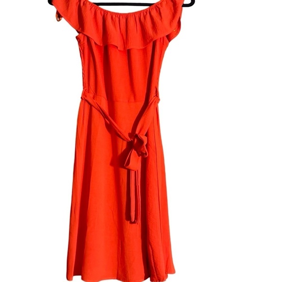 Monteau Dresses & Skirts - Elegant Red Off-Shoulder Dress